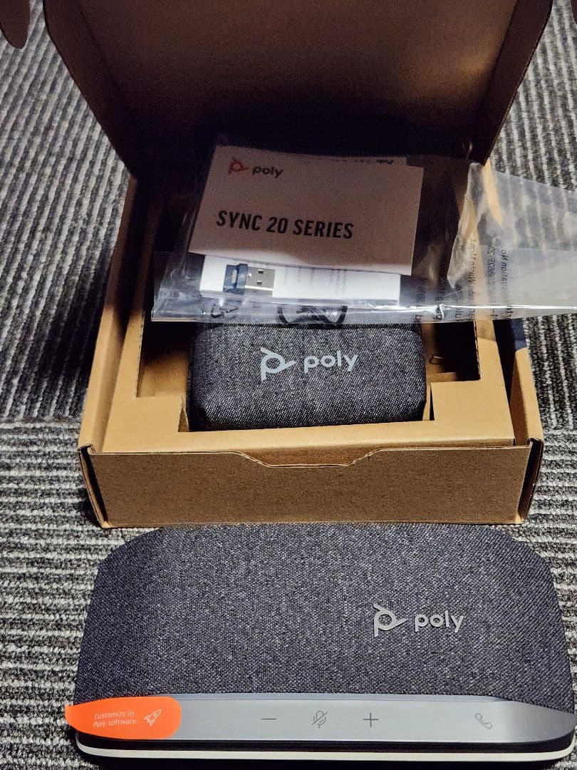 【新品動作確認のみ】poly sync 20+ Poly（ポリー）Sync 20+（マイクスピーカー）価格・製品情報