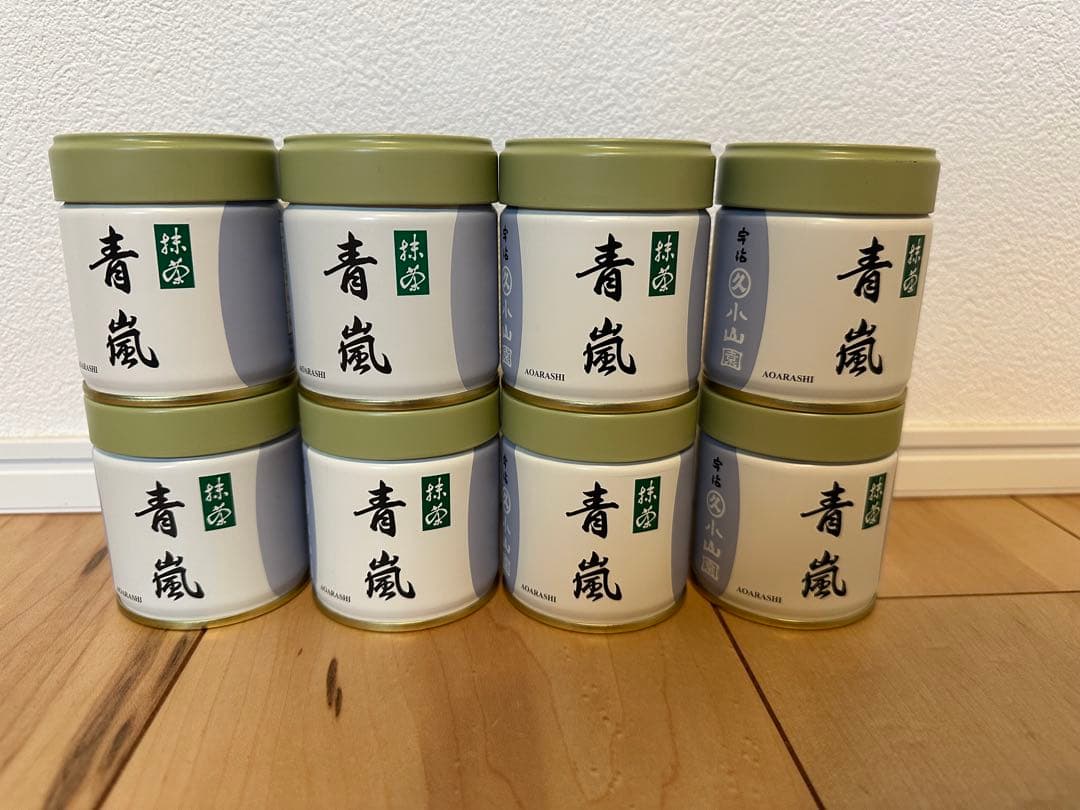 丸久小山園　青嵐 抹茶 40g8缶セット 抹茶「青嵐」40g缶【丸久小山園】matcha「Aōarashi」 | 茶舗 大坂や