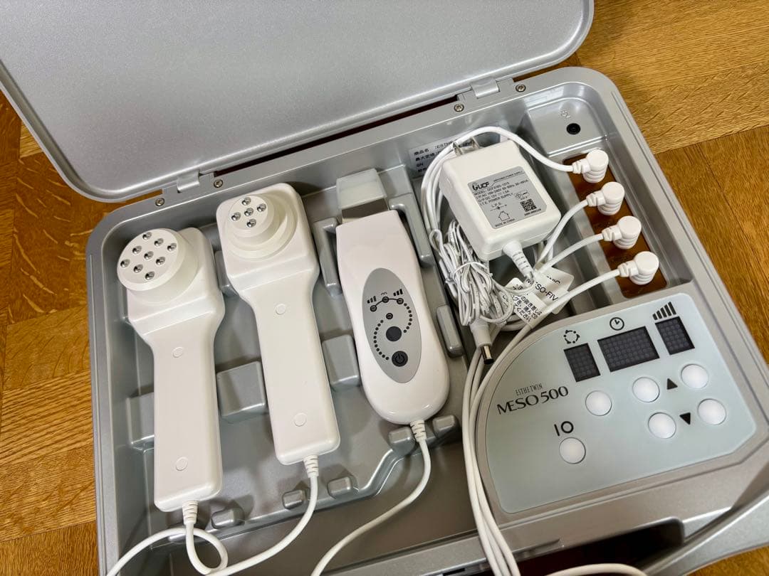 ESTHETWIN MESO 500 D-SONICセット　美顔器 楽天市場】【正規品】MESO 500 エステツイン D-SONICとMESOで本格的な