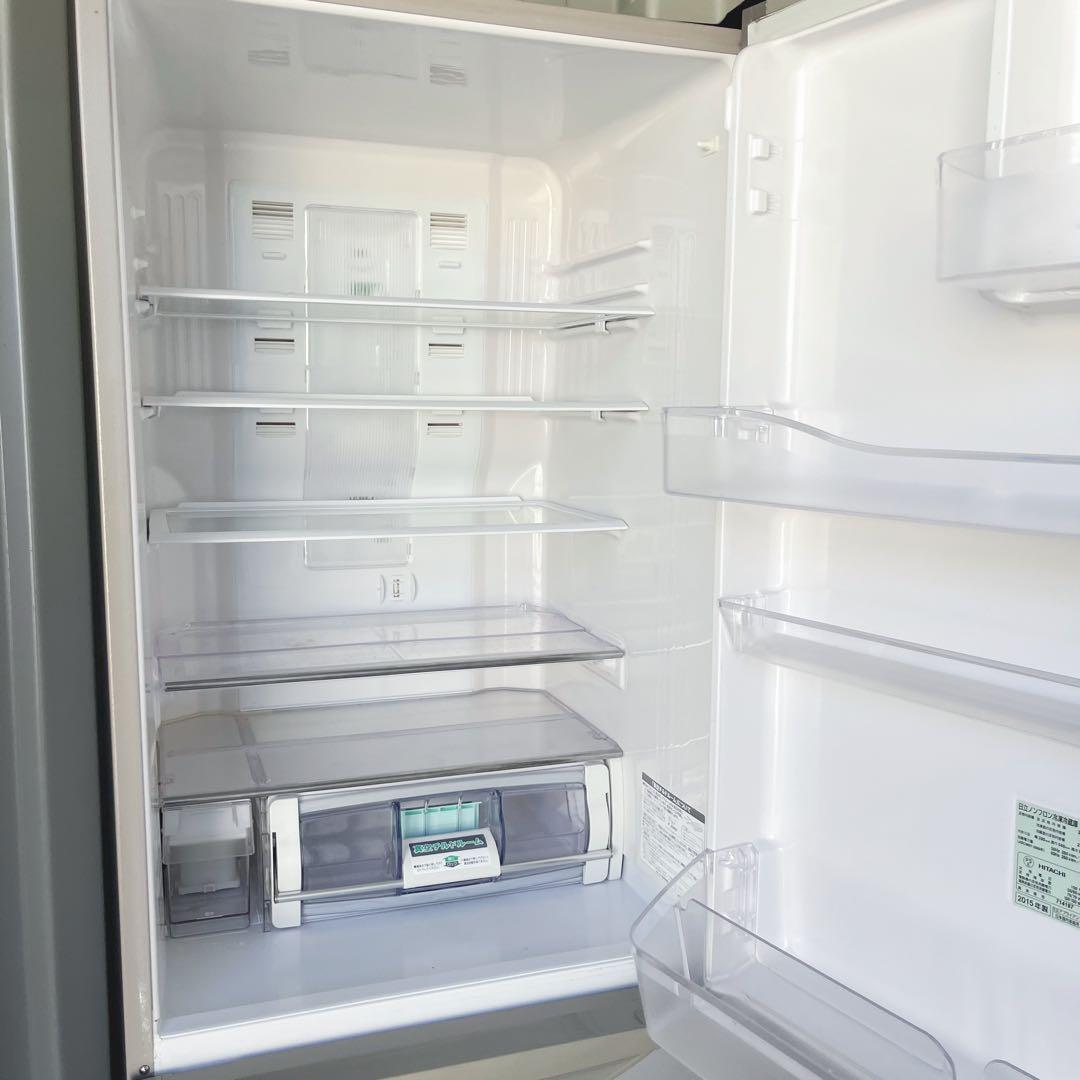 179取付無料！高性能日立真空チルド搭載おしゃれインテリア3ドア冷蔵庫