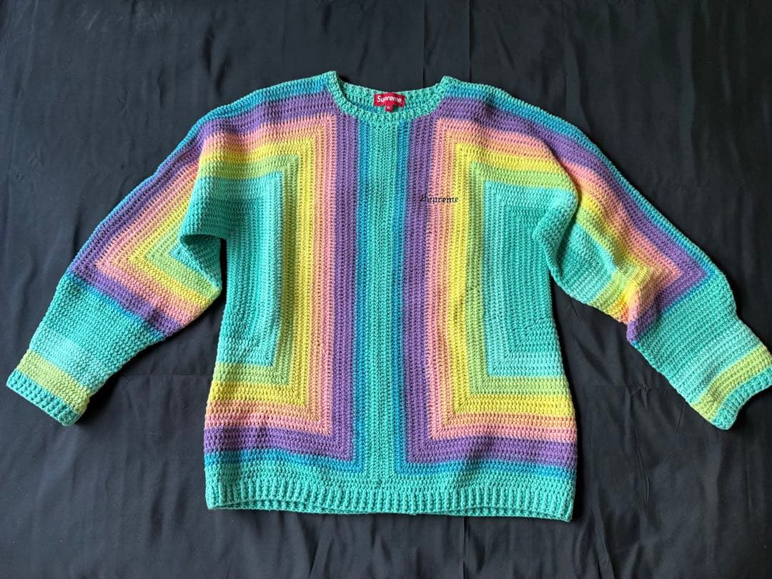 トップス Supreme 22SS Hand Crocheted Sweater Hand Crocheted Sweater | Supreme 22ss