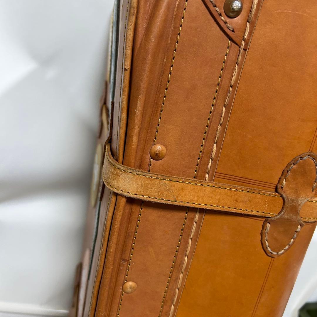 希少□ ミッフィー リーブス トランクケース 牛革 - メルカリ