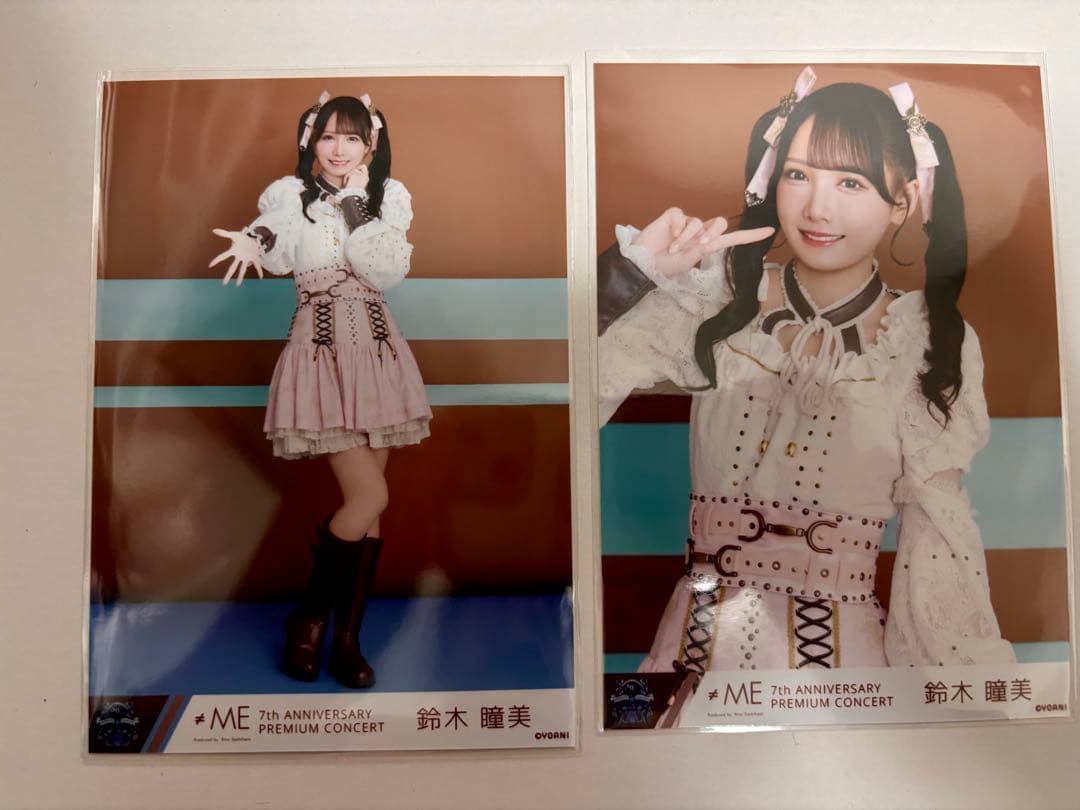≠ME ノイミー 鈴木瞳美 海賊衣装 7周年プレミアム衣装 生写真