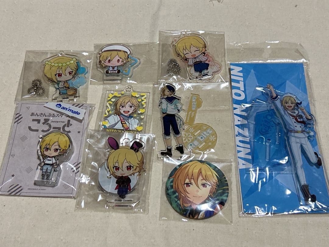 仁兎 なずな あんスタ いつぬい ぱしゃっつ アクスタ 缶バッジ まとめ