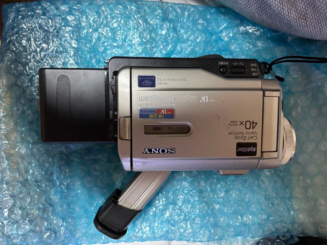 SONY DCR-TRV22 ビデオカメラレコーダー録画再生可動確認済み