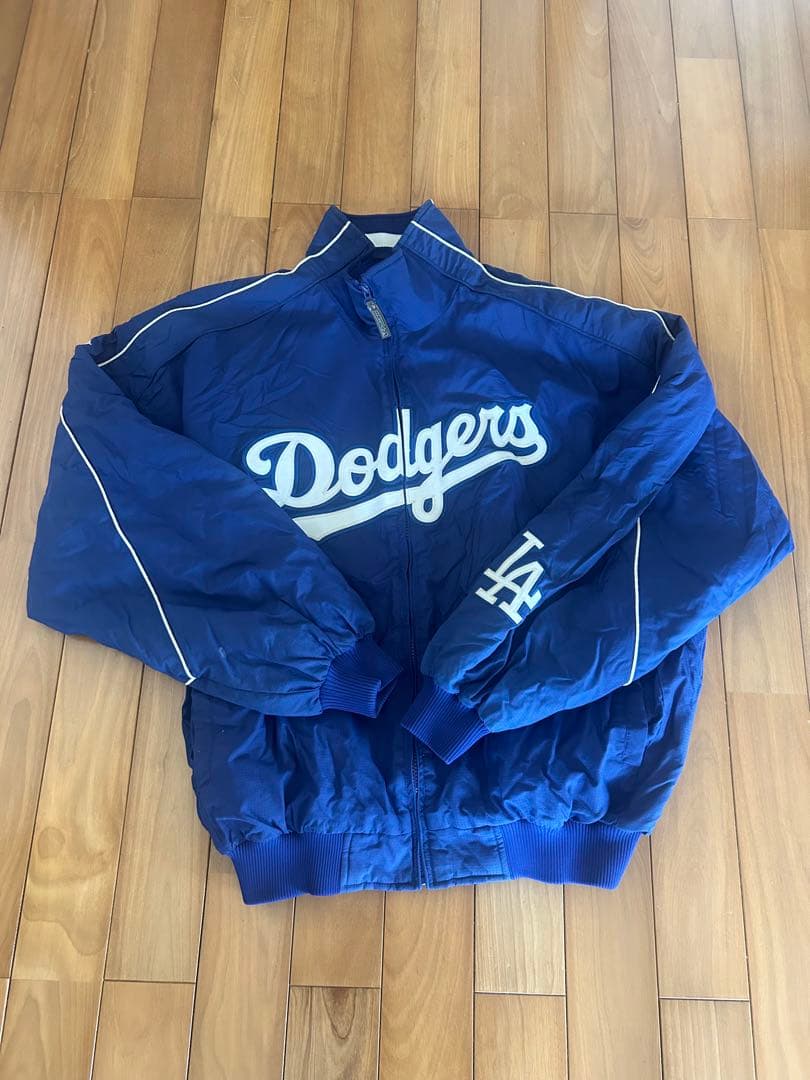 【美品】ドジャース　MLB　Dodgers　スタジアムジャンパー FANATICS LOS ANGELES DODGERS ドジャース スタジアムジャケット
