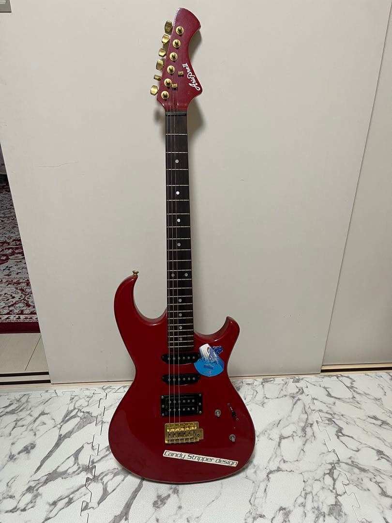 Aria Pro II レッドエレキギター Aria Proll AriaProII TA-200 RD セミアコースティック タイプ エレキ