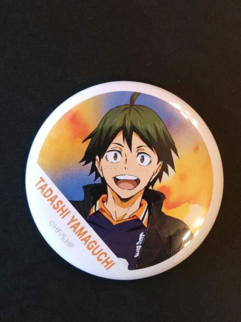 ハイキュー!! 横断幕 スクエア缶バッジ セブンネット 山口忠 - メルカリ