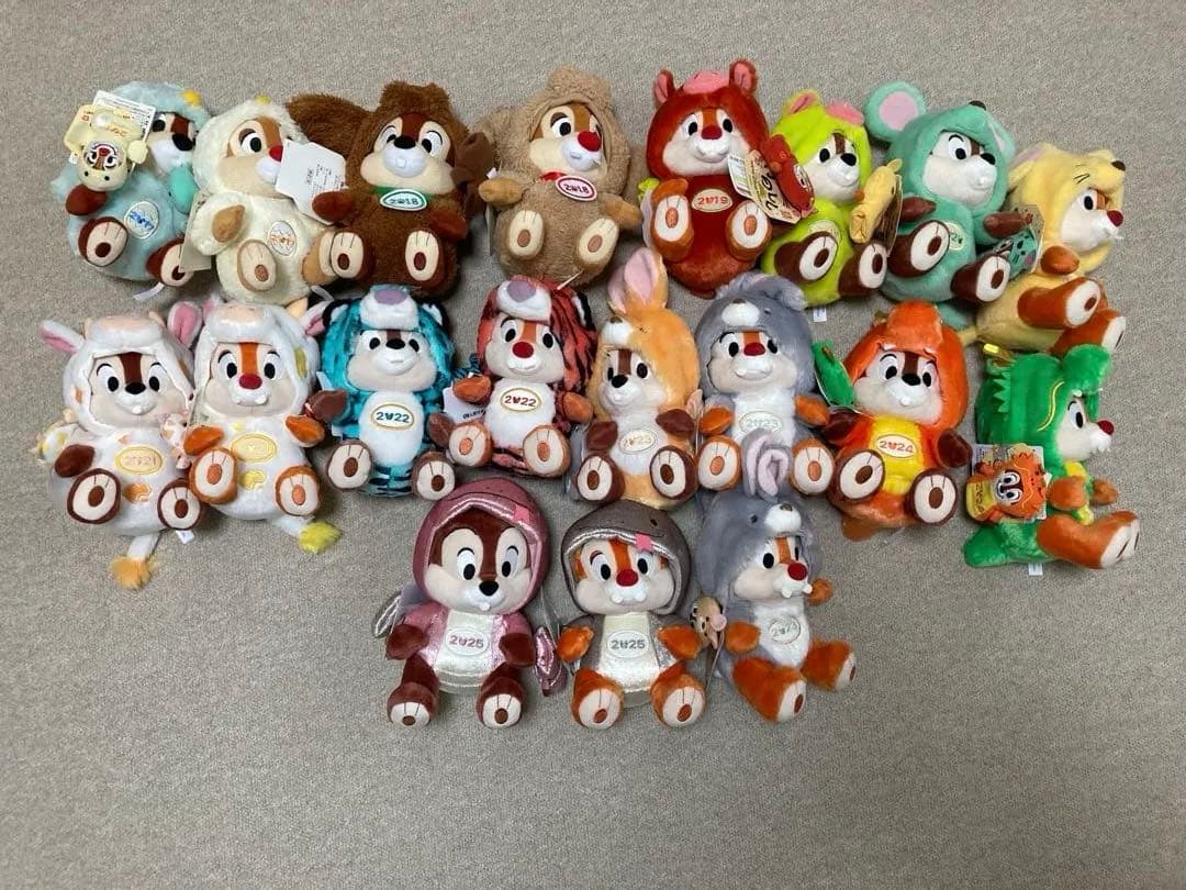 チップ＆デール 干支ぬいぐるみ 2017-2025 東京ディズニーリゾート