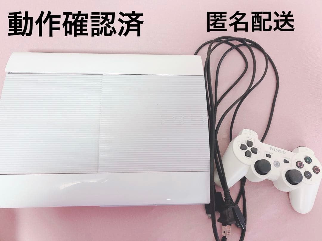 PlayStation 3 CECH-4000B ホワイト 本体 コントローラー - メルカリ