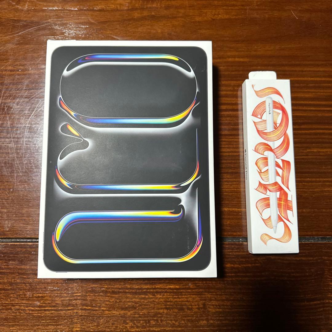 iPad Pro 11インチ(M4)Wi-Fi 256GB＋Pencil Pro Buy 11-inch iPad Pro Wi‑Fi 256GB with standard glass - Space Black