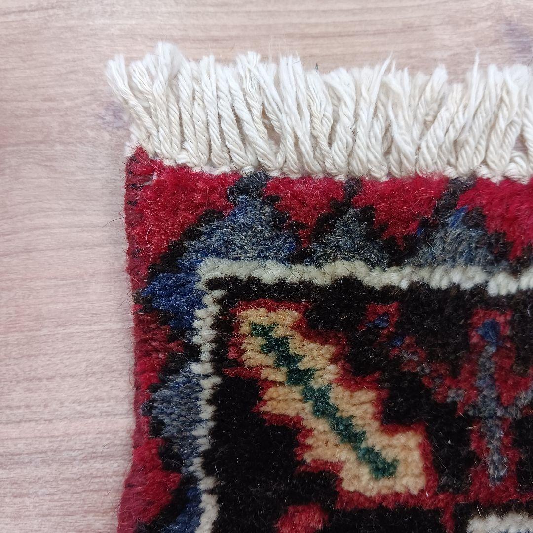 Y3201 ペルシャ絨毯 ハマダン産 ウール 手織り 150×105㎝