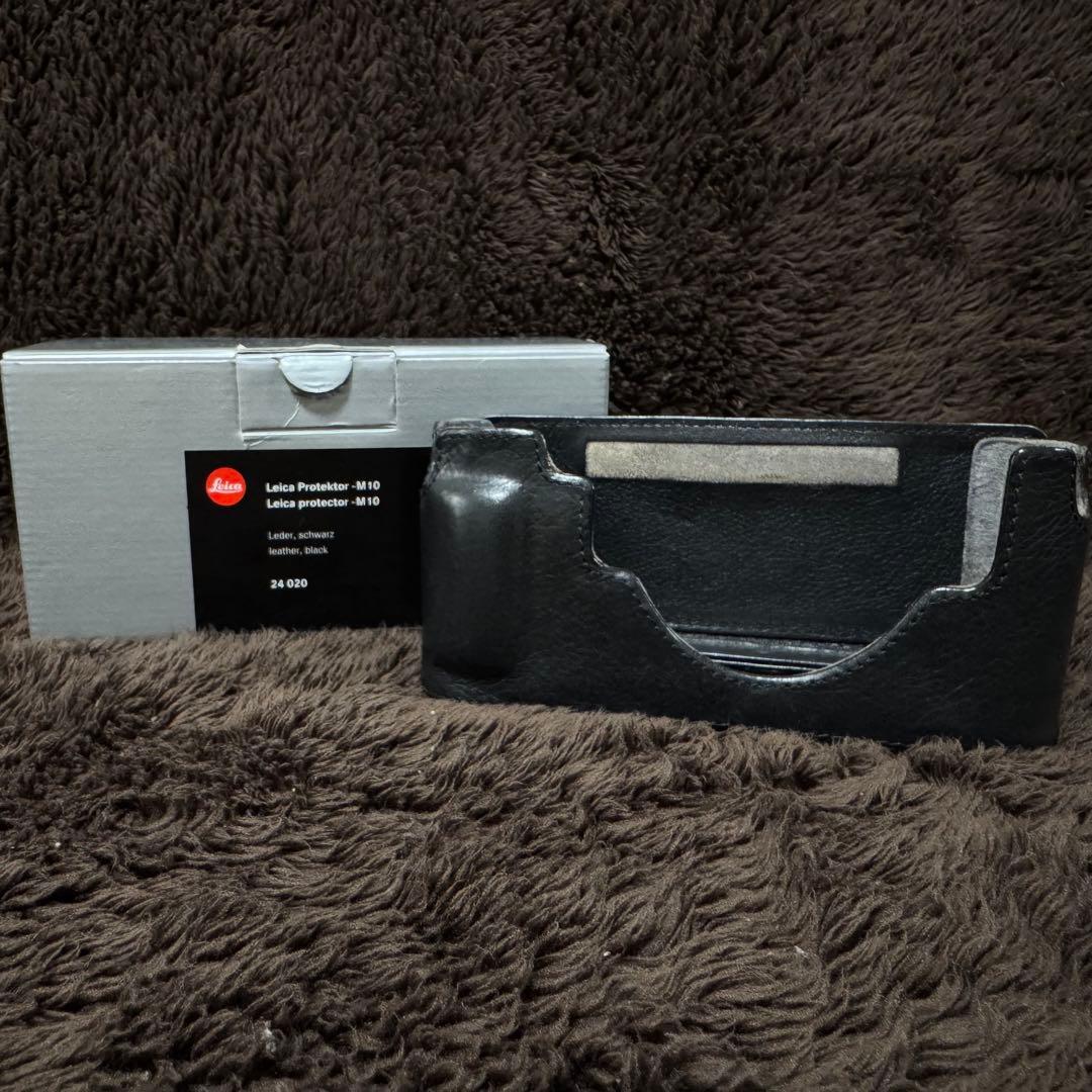 Leica M10-R ブラッククローム 極美品 A級 純正レザーケース付き