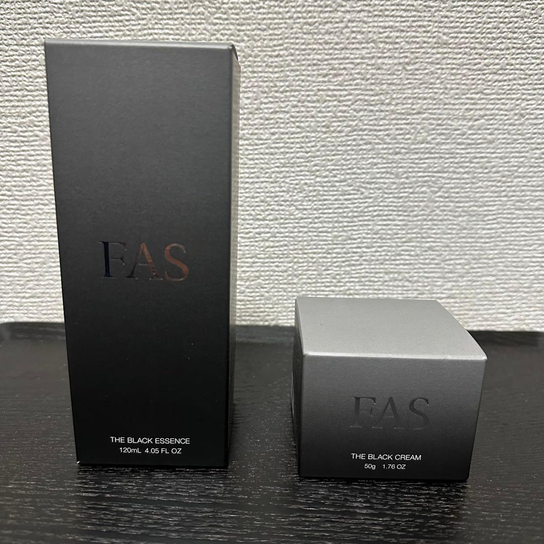 FAS ザ ブラック エッセンス & クリーム セット FAS THE BLACK CREAM