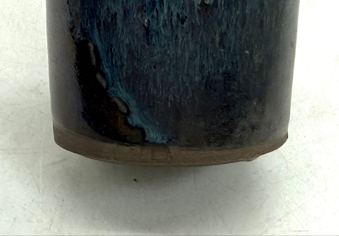 中国 鈞釉象耳瓶 花入 送料込み251130 - メルカリ