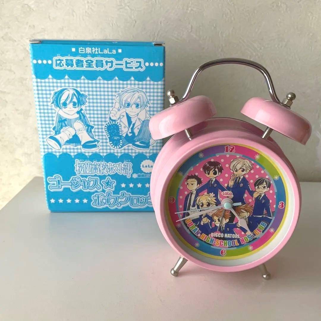 桜蘭高校ホスト部 ゴージャスボイスクロック