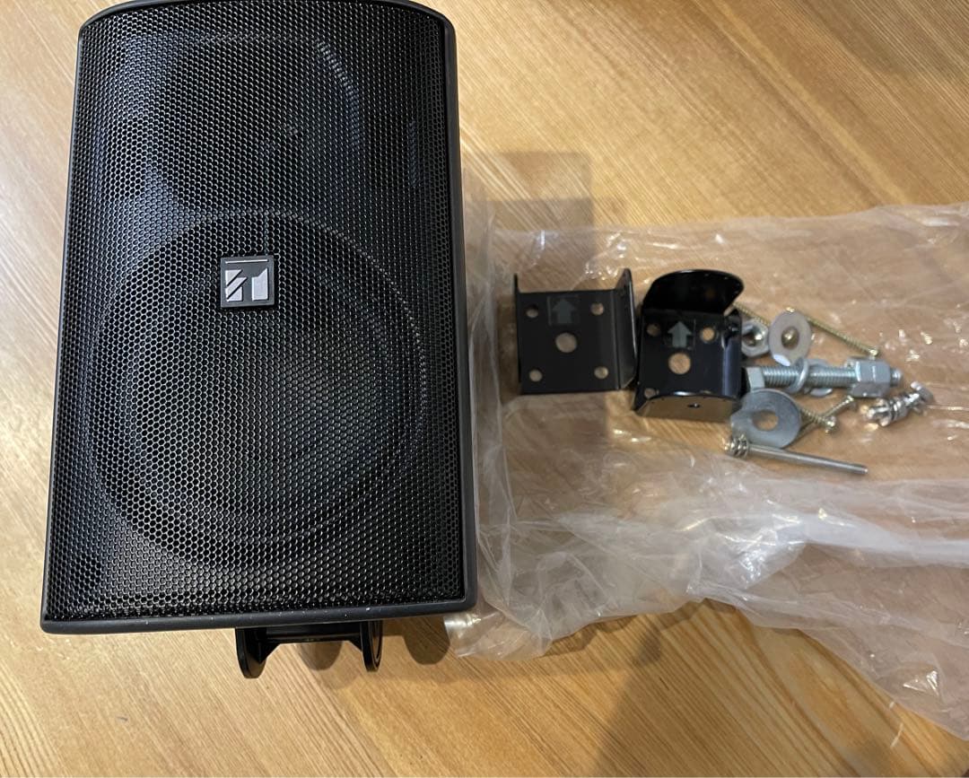 F-1000BM】TOA コンパクトスピーカー 15W 黒 - メルカリ