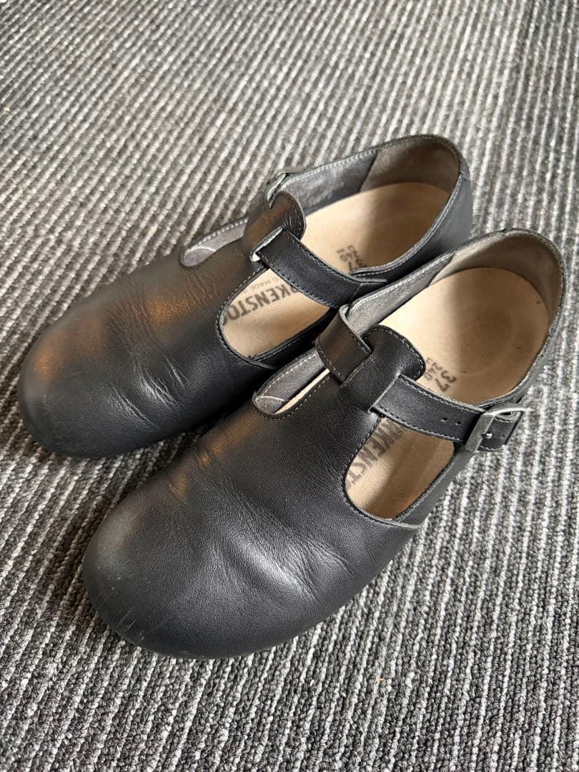 BIRKENSTOCK ティッケル ストラップシューズ 37 Tストラップ