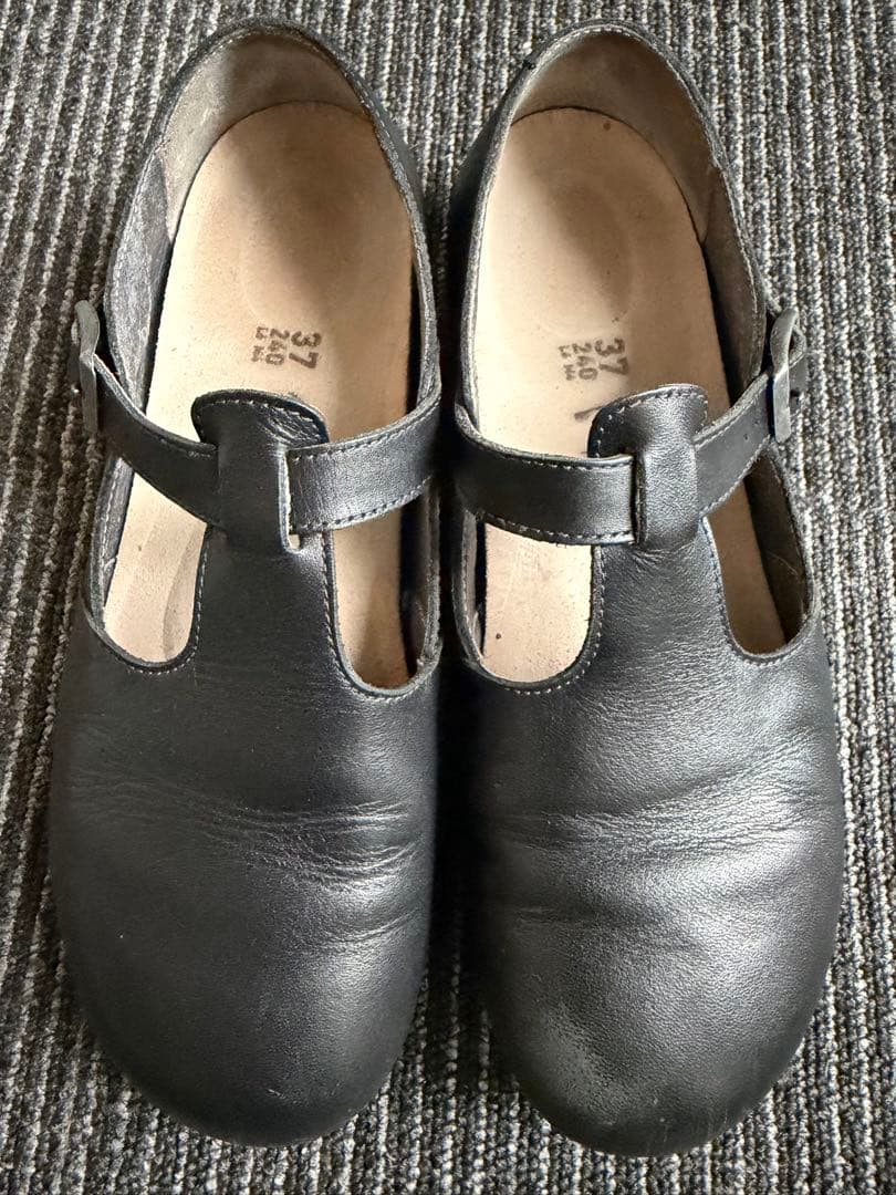 BIRKENSTOCK ティッケル ストラップシューズ 37 Tストラップ