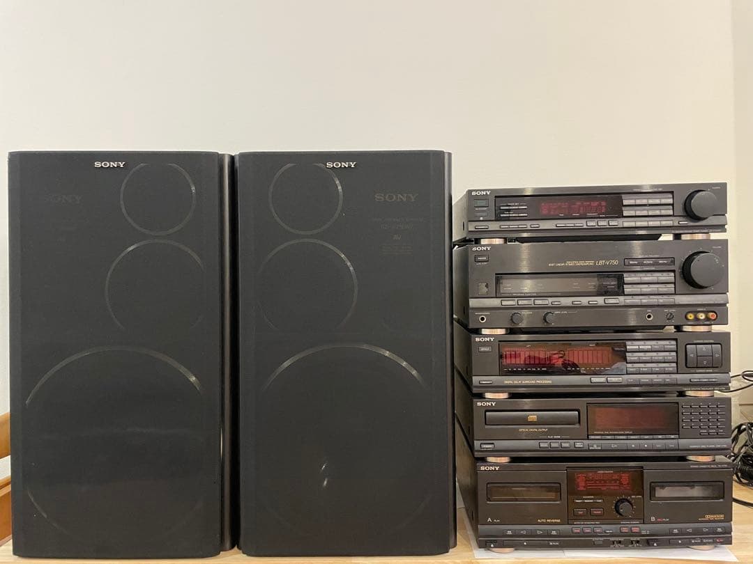 ラジオ・コンポ SONY SS-V750AV ラジオ・コンポ SONY SS-V750AV ラジオ・コンポ SONY SS-V750AV ラジオ