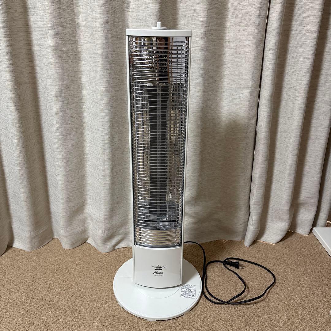 【美品】Aladdin　2021年製　遠赤外線グラファイトヒーター アラジン（Aladdin） グラファイトヒーター 遠赤 e グリーン CAH-G42GE