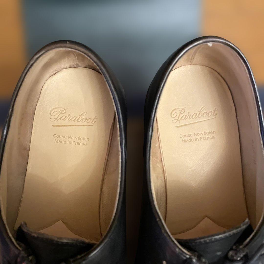 Paraboot パラブーツ ミカエル ブラックサイズ41 (25.5cm)