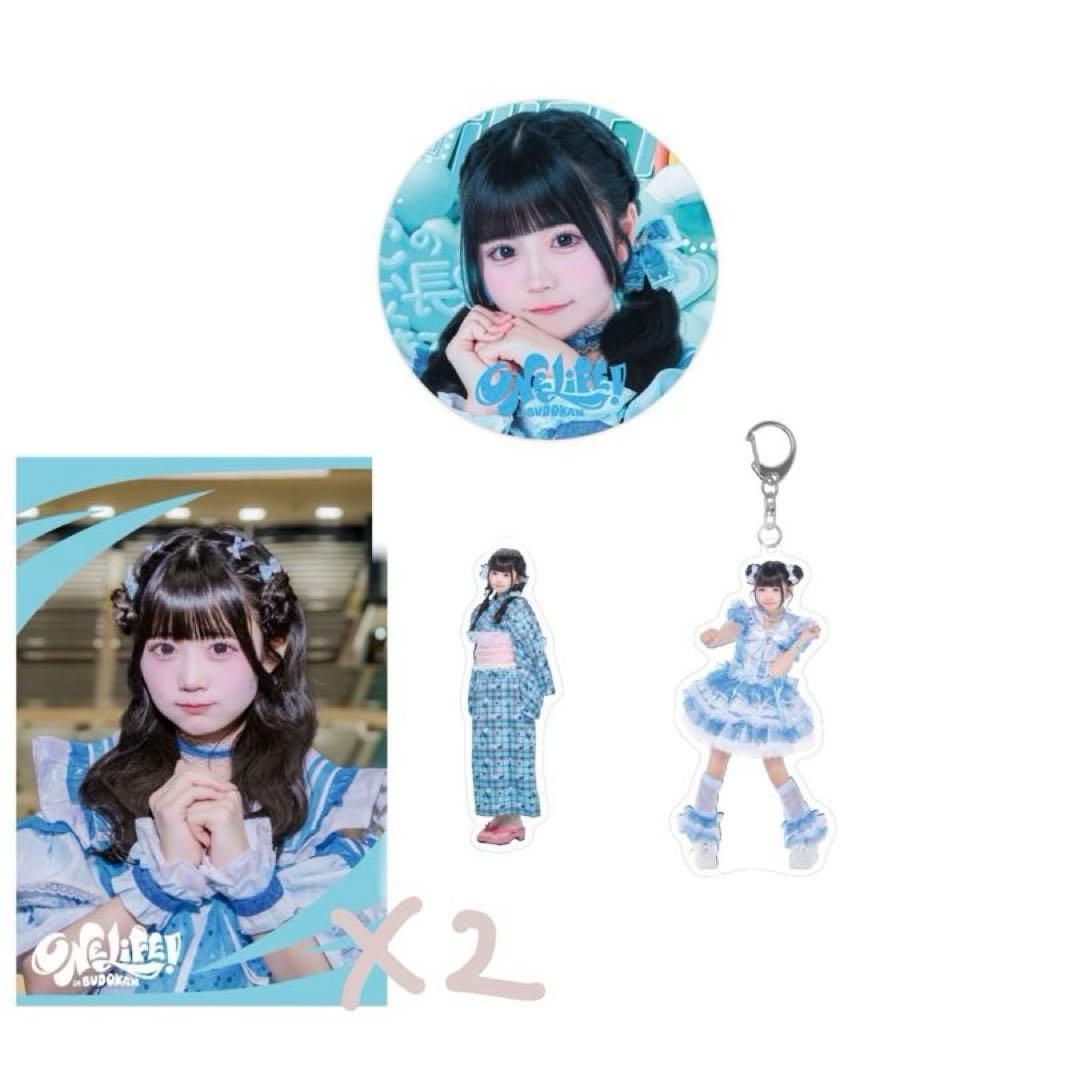 iLife 虹羽みに アクリルキーホルダー 缶バッジ クリアカード - メルカリ