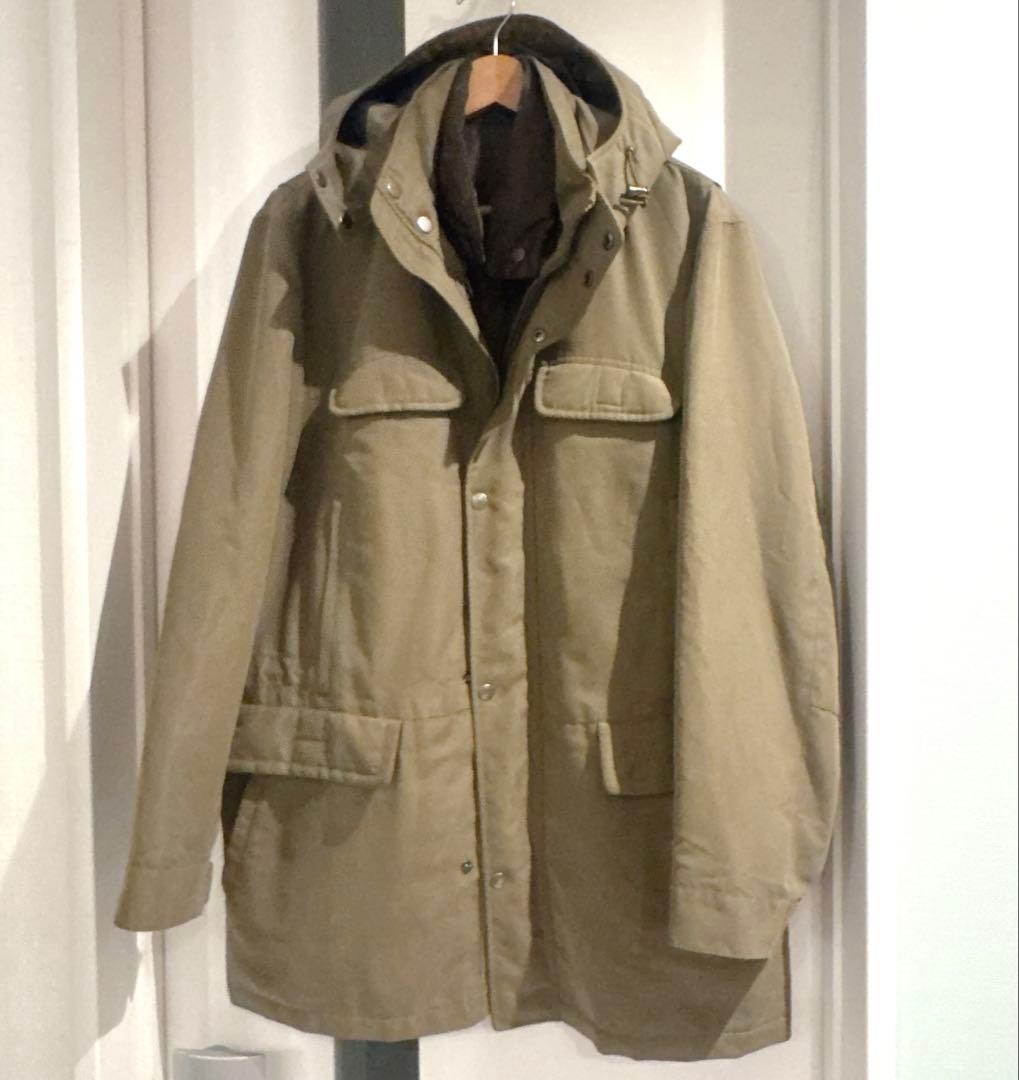 THE SCOTCH HOUSE ゴアテックス ダウン ライナー付 モッズコート THE SCOTCH HOUSE（ザ・スコッチハウス） GORE-TEX 裏地チェック 比翼