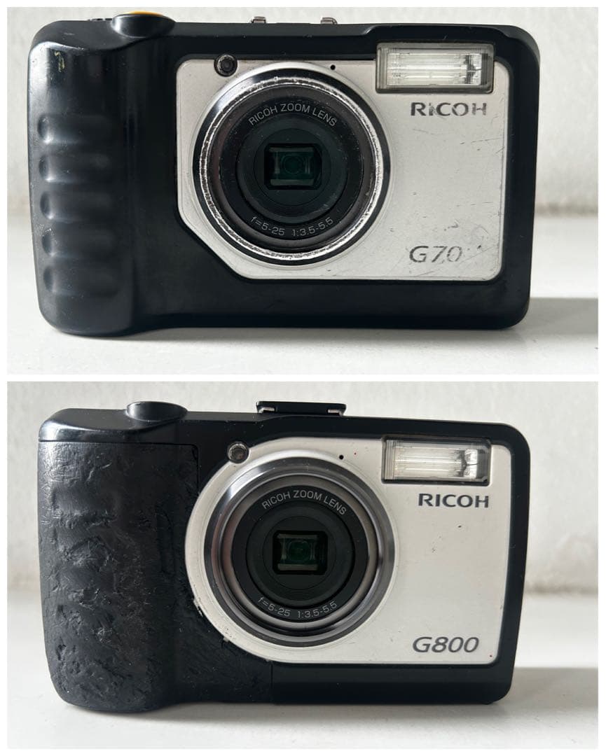 【訳あり】格安デジタルカメラG800,G700セット Amazon | RICOH デジタルカメラ G800 広角28mm 防水5m 耐衝撃2.0m 防塵