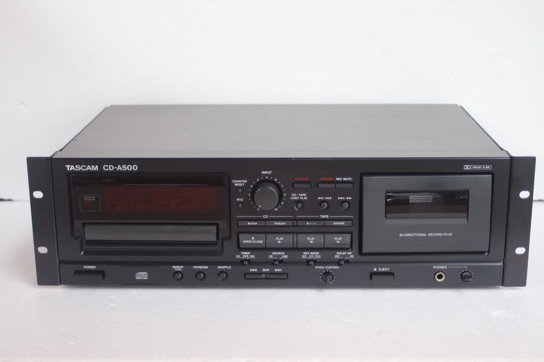 TASCAM タスカム CD-A500 カセットデッキ CDデッキ - メルカリ