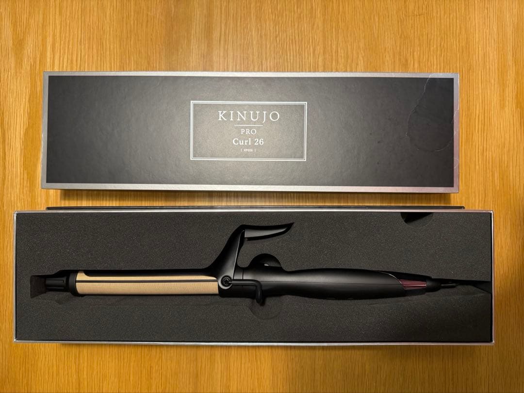 KINUJO PRO Curl 26mm 絹女 カールアイロン KP026 絹女 KINUJO プロカールアイロン PRO Curl Iron KP026 26mm