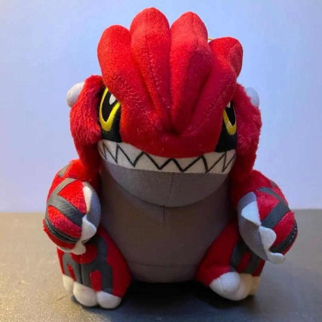 初期レア 未使用 コロっとまんまるぬいぐるみ 2004年製 グラードン