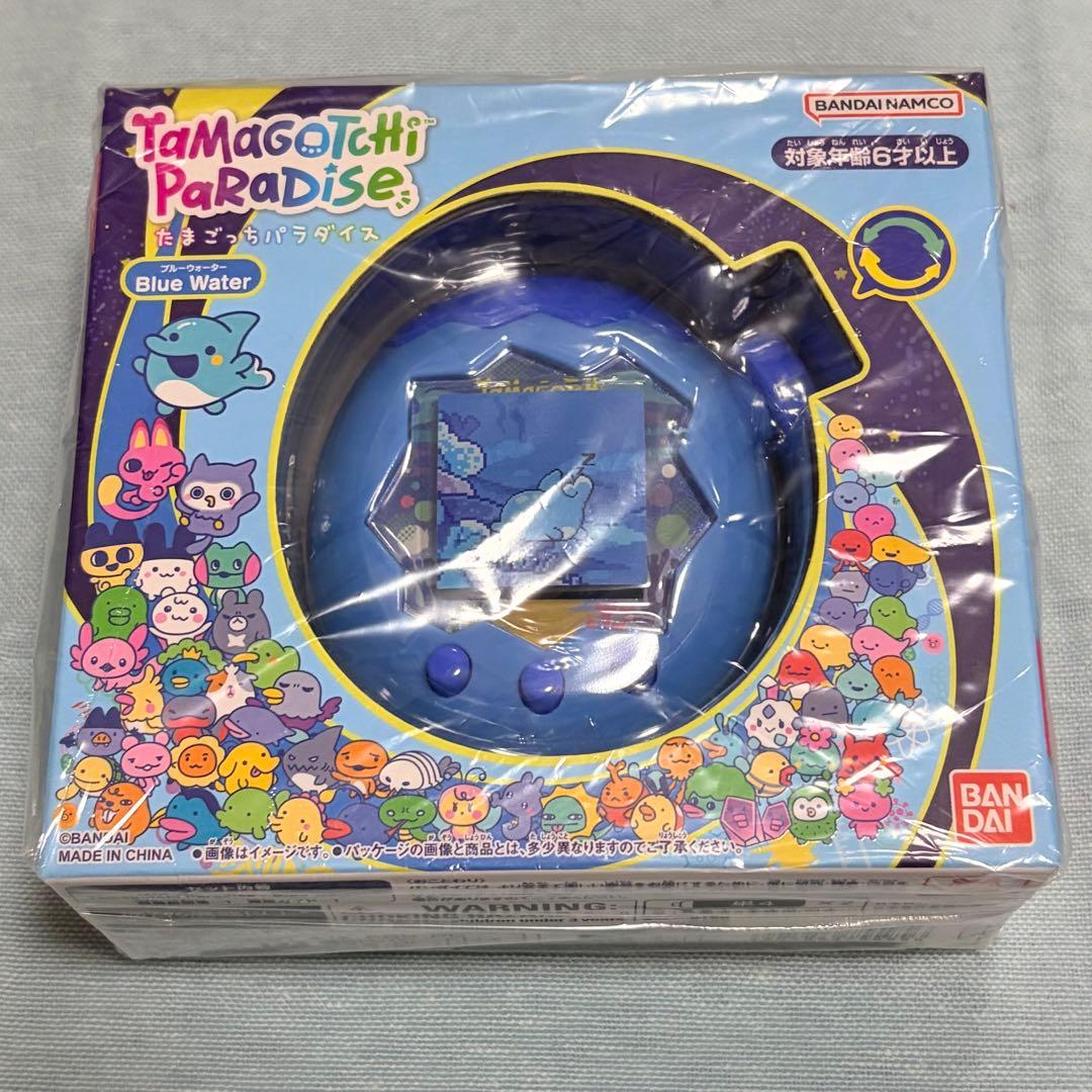 たまごっち パラダイス バンダイ 限定ステッカー ブルーウォーター たまごっち Tamagotchi Paradise - Blue Water（特典『たまラボ