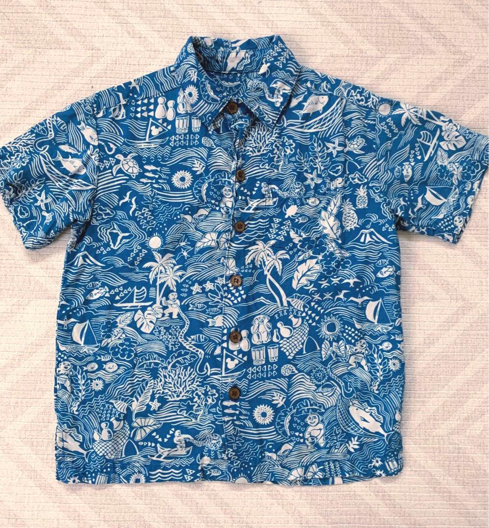 新品 TORI RICHARD ハワイアン アロハシャツ アウラニディズニー