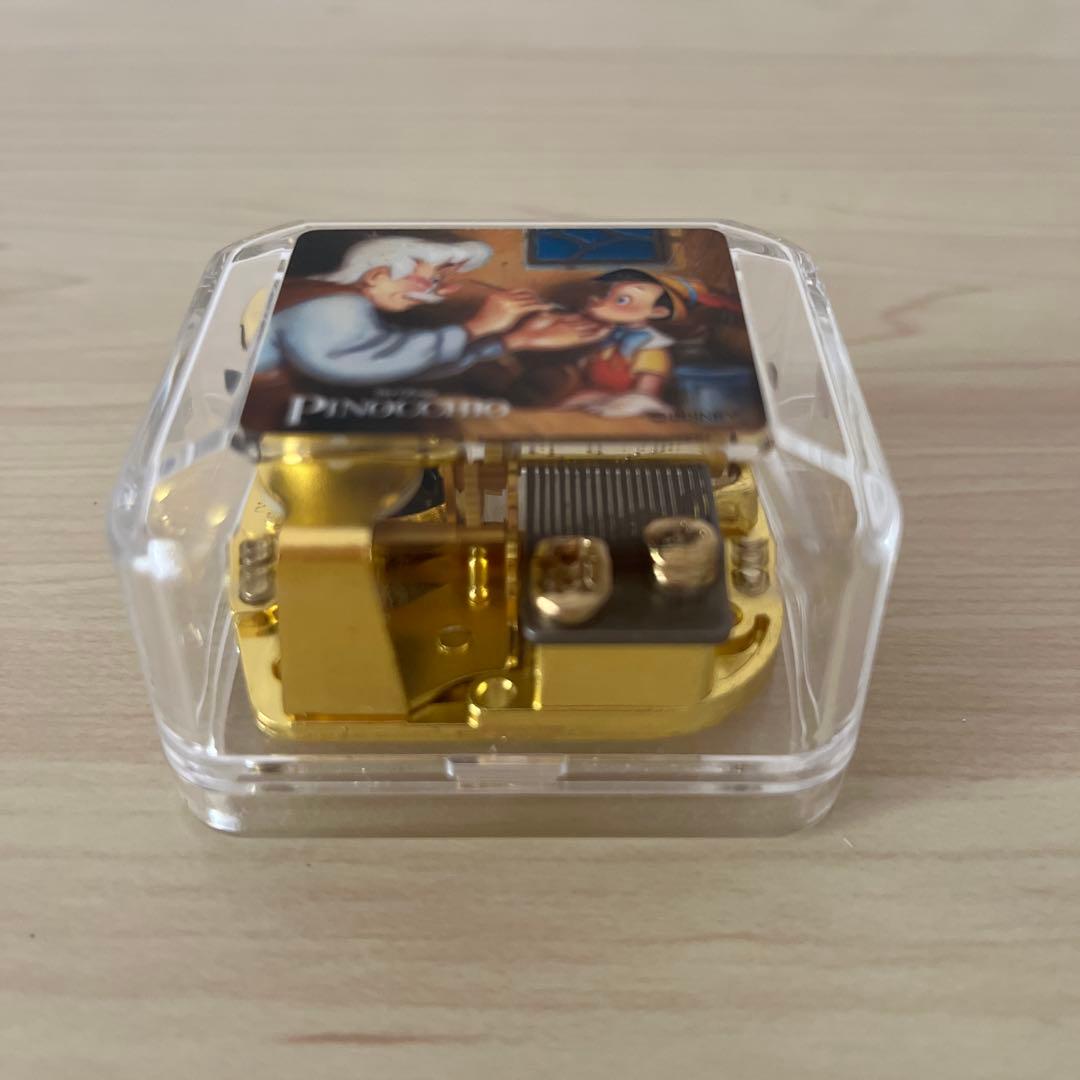 ピノキオ 「星に願いを」 オルゴール ネジ式 手回し ディズニー - メルカリ