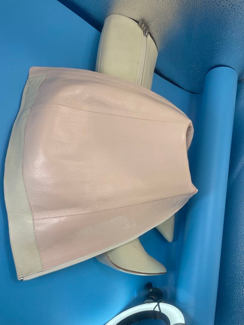 Rebecca Taylor レベッカテイラー ロングブーツ　白　24.5cm