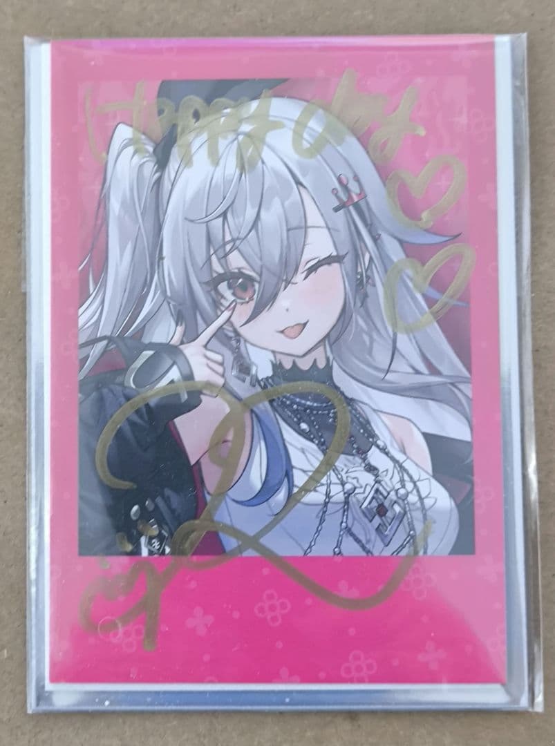 響咲リオナ 誕生日記念2025 直筆サイン&メッセージ入りチェキ風