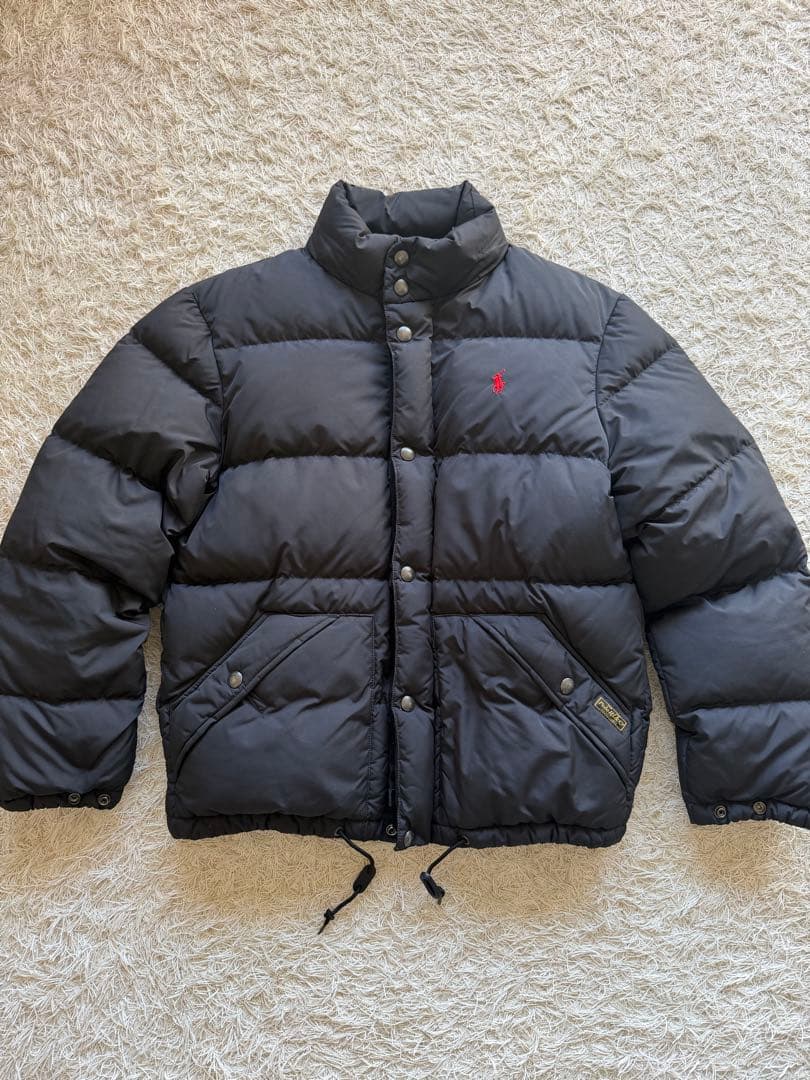 Polo Ralph Lauren ブラック ダウンジャケット Mサイズ POLO RALPH LAUREN（ポロ・ラルフローレン） ポロ ラルフローレン