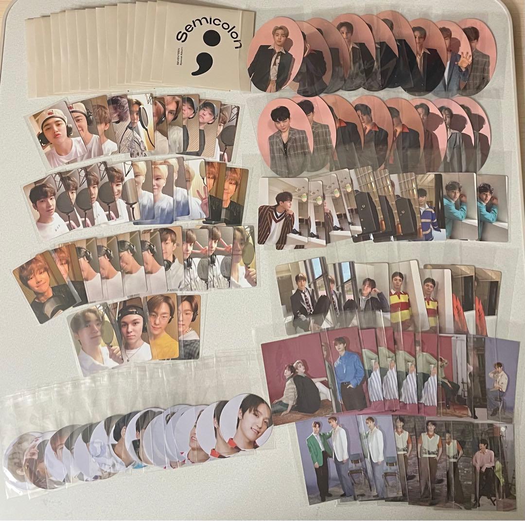 SEVENTEEN セブチsemicolon セミコロン デジパックコンプリート - メルカリ