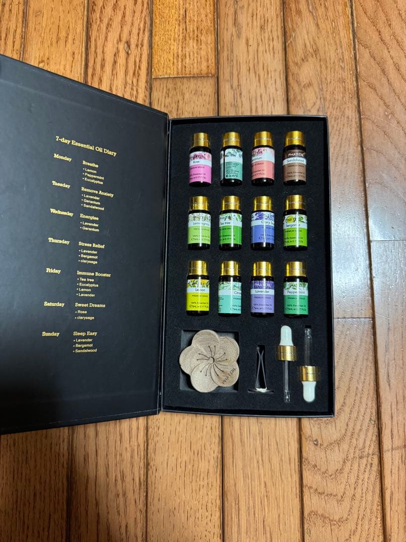 PHATOIL エッセンシャルオイルセット 5ml x 12本 - メルカリ