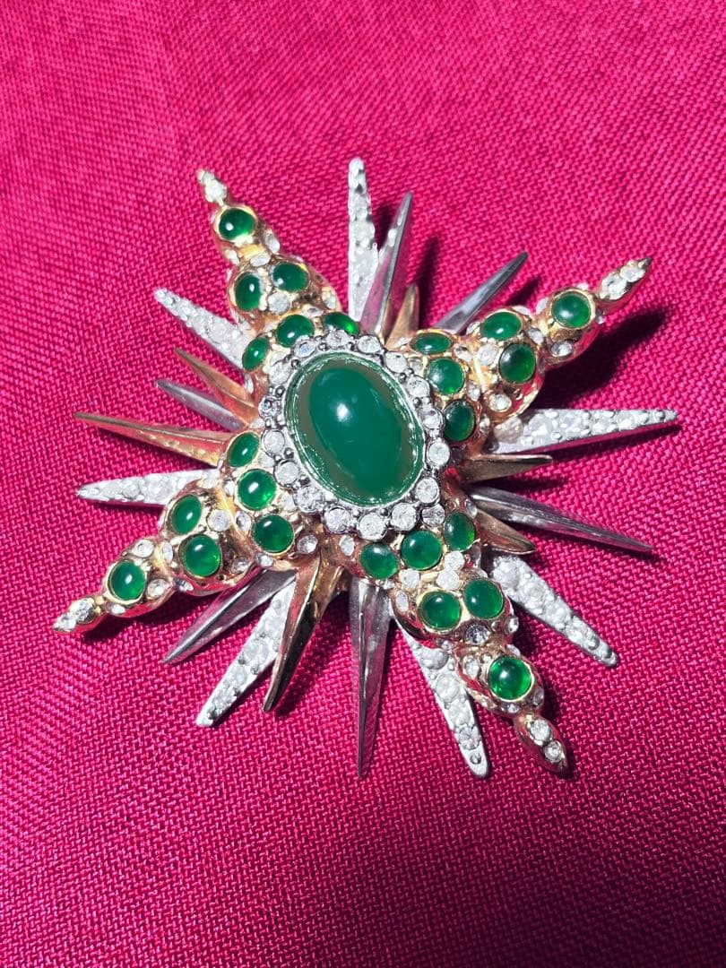 アクセサリー CADORO Jewel Co. 70s vintage brooch Cadoro Vintage Brooch 1970s Costume Jewelry Neiman Saks Museum