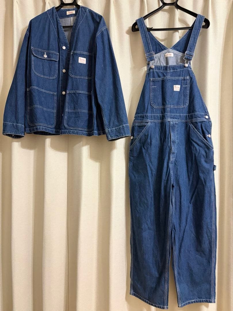Penney's デニムオーバーオール・カバーオール　セットアップ PENNEYS（ペニーズ） オーバーオール サロペット メンズ レディース