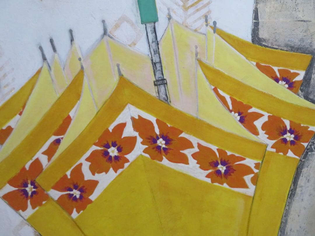 mimeian様専用神田三千枝「虹」 日本美術院特待院展出品作品 師：安田