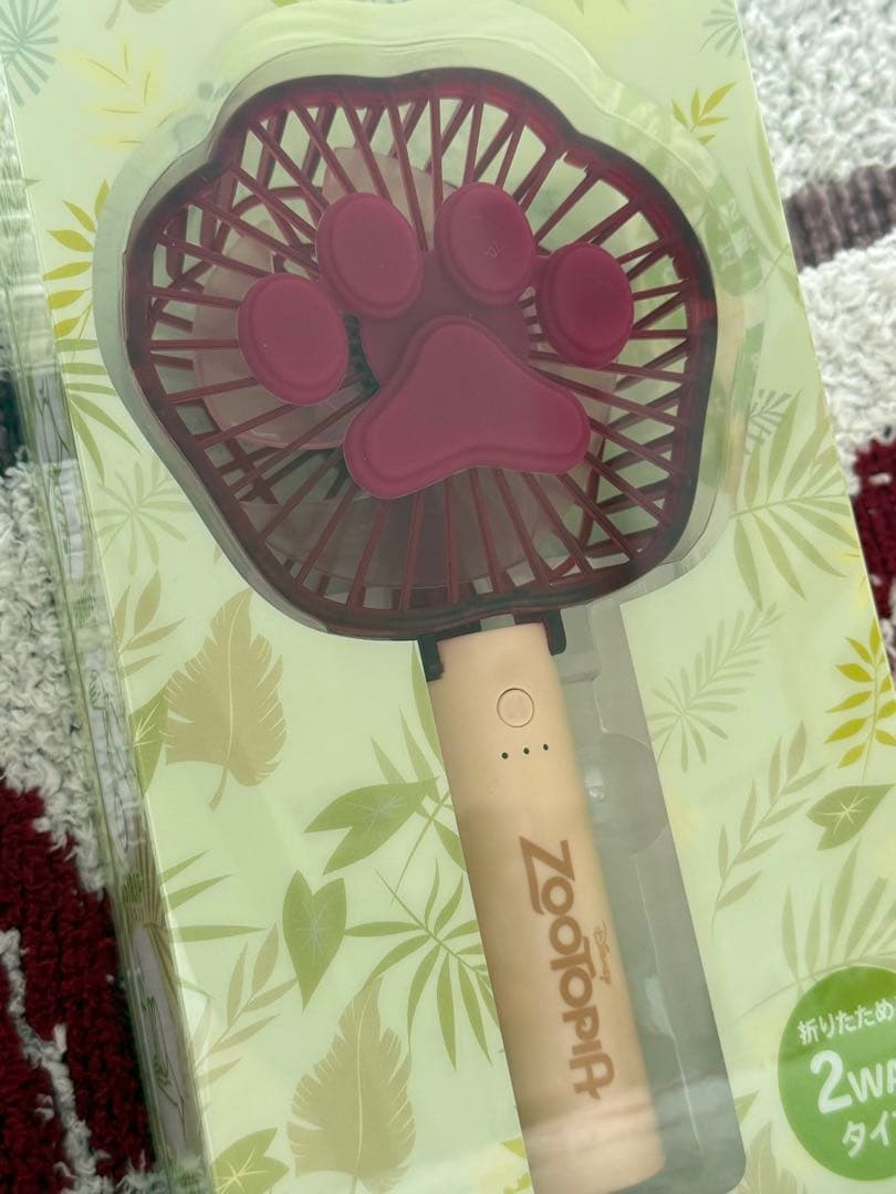 ズートピア ハンディファン 扇風機 ニック ディズニー ディズニー