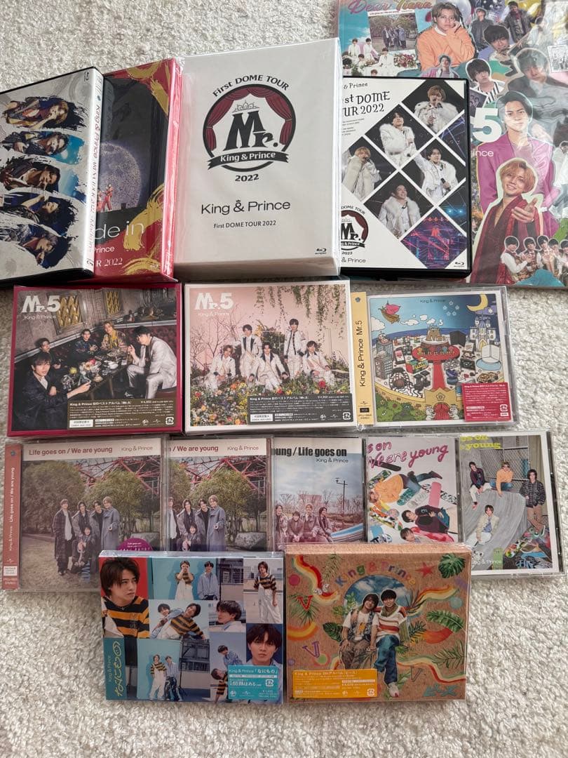 King & Prince CD アルバム LIVE-Blu-ray 15枚 Amazon.co.jp: King & Prince LIVE TOUR 24-25 ～Re:ERA～ in DOME