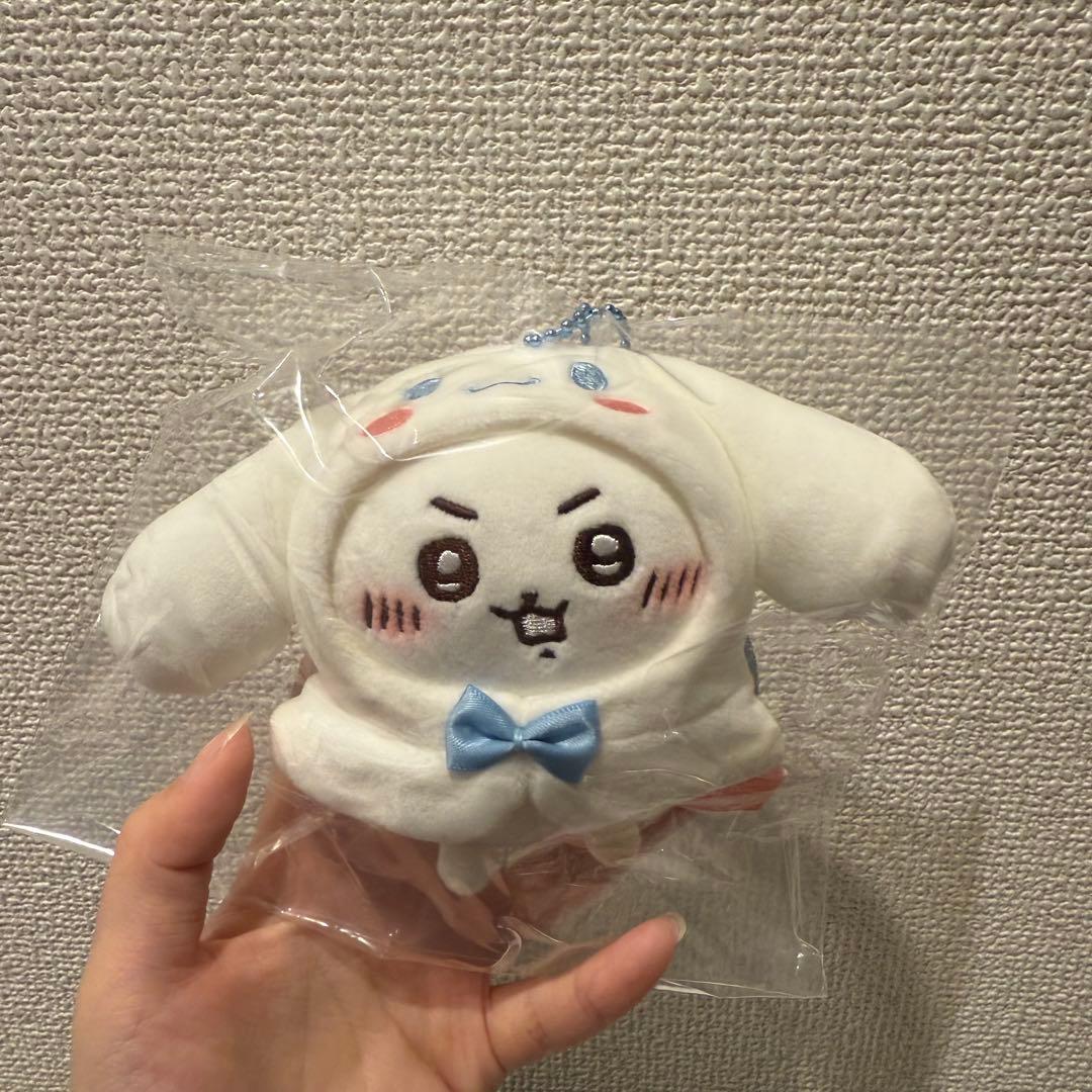 ちいかわ サンリオコラボマスコット ちいかわ シナモロール シナモン