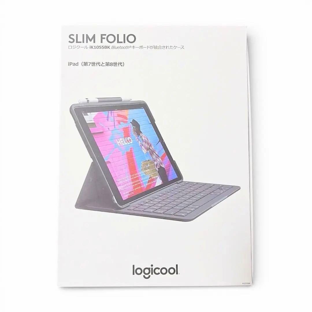 新品 logicool SLIM FOLIO iPad用ケース iK1055BK - メルカリ