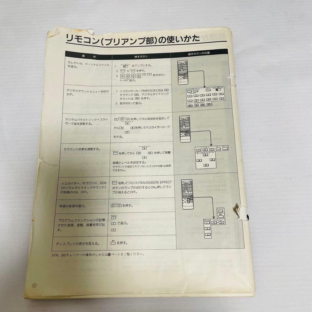 SONY LBT-V950 取扱説明書、操作早わかり 2冊セット - メルカリ