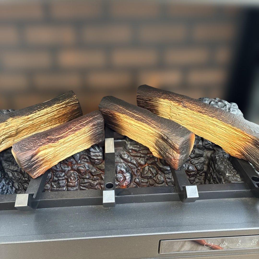 QVCジャパン フェイク暖炉型 電気ファンヒーター DFI-5010-01