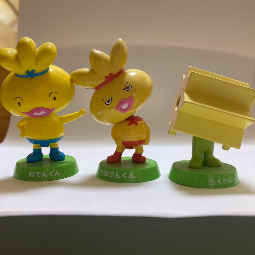 おでんくん フィギュア 3体セット - メルカリ